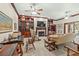Spacious living room featuring custom built-ins, fireplace, and neutral colored furniture at 4029 Gift Blvd, Johns Island, SC 29455