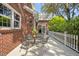 Outdoor patio features seating and a garden view at 4029 Gift Blvd, Johns Island, SC 29455
