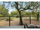 Scenic backyard views from the back porch of this home at 4060 S Rhett Ave, North Charleston, SC 29405