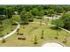 Spacious park with winding walking paths, picnic tables and mature trees creates a peaceful environment at 4060 S Rhett Ave, North Charleston, SC 29405