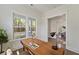 Cozy office featuring a wood desk, picture window, and warm natural light at 4235 Royal Harbor Rd, Hollywood, SC 29449