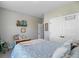 Cozy bedroom with a soft color palette, comfortable bedding, and charming decor at 5560 Alpine Dr, Summerville, SC 29483