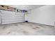 Spacious garage with ample room for parking and storage, featuring an automatic garage door at 5560 Alpine Dr, Summerville, SC 29483