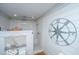 Close-up of a bright walk-in shower with white subway tile surround and glass partition at 617 Hampton St, Walterboro, SC 29488