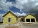 Two new homes under construction, with construction materials, promising modern design and community living at 715 Blueway Ave, Summerville, SC 29486