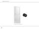 Interior door and hardware with raised panels and a matte black knob at 721 Blueway Ave, Summerville, SC 29486
