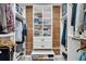 Spacious walk-in closet with custom shelving, drawers and cedar paneled backing at 109 Dan Miler Ln, Summerville, SC 29483