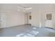 Sunroom with hardwood floors, white walls, and multiple doors at 109 Dan Miler Ln, Summerville, SC 29483