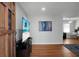 Inviting living room showcases hardwood floors and plenty of natural light at 1113 Smithfield Pl, Hanahan, SC 29410