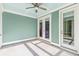 Covered patio featuring painted walls, concrete flooring, and views of the exterior at 1213 Captain Rivers Dr, Charleston, SC 29412