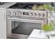 Close-up of a Bosch stainless steel range with cooktop and oven at 1213 Gatch Ct, Mount Pleasant, SC 29464