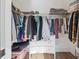 Walk-in closet features clothing racks and drawers; ensuring an organized space at 1213 Gatch Ct, Mount Pleasant, SC 29464
