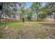 Expansive backyard enclosed by a wood fence, offering a private outdoor space with mature trees at 1249 Sumner Ave, North Charleston, SC 29406