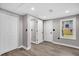 Bedroom features ample closet space and new wood-look vinyl flooring at 1249 Sumner Ave, North Charleston, SC 29406