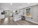 Bright, newly remodeled kitchen featuring pendant lighting and a breakfast bar at 1249 Sumner Ave, North Charleston, SC 29406