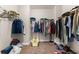 Spacious walk-in closet offers ample storage for an extensive wardrobe at 135 Marshside Dr, Summerville, SC 29485