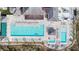 Stunning aerial view showcasing an estate featuring a resort-style pool and luxurious amenities at 1466 Mizzen Aly, Johns Island, SC 29455