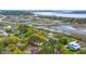 Aerial view showcasing proximity to waterfront with scenic views of the expansive river at 1673 Mcclain St, Charleston, SC 29407