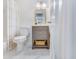 Elegant bathroom featuring a modern vanity, stylish mirror, and decorative accents, creating a spa-like retreat at 201 Driver Ave, Summerville, SC 29483