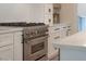 Close up view of the oven and stovetop at 2226 Red Fern Lane, Mount Pleasant, SC 29466