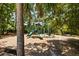 Outdoor community playground with slides surrounded by trees at 2519 Rutherford Way, Charleston, SC 29414