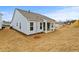 Back of a house with covered patio at 347 Wappoo Trace Ln, Summerville, SC 29486