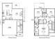 Detailed floor plan showcasing the layout of the first and second floors, providing a comprehensive overview at 348 Dickerson Ln, Lincolnville, SC 29485