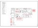 Detailed first floor plan illustrating the layout of the home at 4155 Jean Laffite Rd, Hollywood, SC 29449