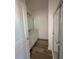 Bathroom showcases a glass shower and vanity, offering a sleek and modern design at 434 Pender Woods Dr, Summerville, SC 29486