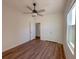 Well-lit bedroom features ceiling fan and neutral walls, a serene retreat at 434 Pender Woods Dr, Summerville, SC 29486