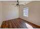Neutral bedroom with hardwood floors and a window providing natural light at 434 Pender Woods Dr, Summerville, SC 29486