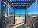 Peek through the pergola into the pool area at 434 Pender Woods Dr, Summerville, SC 29486