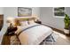 Cozy bedroom features natural light, wood floors, and a comfortable bed with modern décor at 4412 Abby Dr, North Charleston, SC 29418