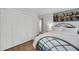 Bedroom features hardwood flooring, closet, and an open door at 506 Fairington Dr, Summerville, SC 29485
