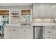 Updated kitchen featuring modern stainless-steel appliances, light countertops, and an undermount sink at 506 Fairington Dr, Summerville, SC 29485