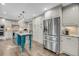 Spacious kitchen with stainless steel appliances, island, and plenty of storage space at 506 Fairington Dr, Summerville, SC 29485