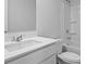 Bright bathroom featuring a single sink, chrome faucet and fixtures, with a shower/tub combination at 5520 Bowmore Blvd, Ravenel, SC 29470