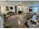 Open-concept living area with seamless flow between kitchen, dining, and seating areas at 640 Semaht St, Charleston, SC 29412