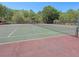 Well-maintained community tennis court for recreational play at 104 Leighton Ct, Summerville, SC 29485