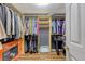 Organized walk-in closet featuring hanging rods, shelves, and ample storage space for clothes and accessories at 104 Leighton Ct, Summerville, SC 29485