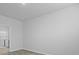 Neutral room with light gray walls, vinyl flooring, and a glimpse of a bathroom at 1052 Forrest Creek Dr, Summerville, SC 29483