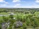 Stunning aerial view of a luxurious home on a beautiful golf course community at 126 Balfour Dr, Charleston, SC 29492