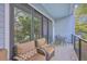 Outdoor patio with comfortable seating, providing a relaxing space to enjoy scenic views at 1816 Orangeburg St, North Charleston, SC 29405
