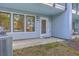 Outdoor patio providing a ground level space for entertaining and enjoying the outdoors at 1816 Orangeburg St, North Charleston, SC 29405