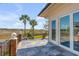 Elegant balcony featuring scenic views and access to the home's interior at 1954 Sandy Point Ln, Mount Pleasant, SC 29466