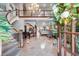 Grand foyer featuring a staircase, piano, chandelier, and a view of the living spaces at 1954 Sandy Point Ln, Mount Pleasant, SC 29466