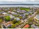 Overhead view showcasing a beautiful neighborhood near the coast at 21 Rutledge Ave, Charleston, SC 29401