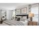 Relaxing bedroom featuring stylish furnishings, decorative pillows, and ample natural light at 2324 Macallan Blvd, Ravenel, SC 29470