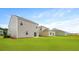 Backyard view showcasing a broad green lawn and neighboring homes, ideal for Gathering activities at 293 Watersglen Dr, Summerville, SC 29486