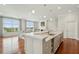 Open kitchen with an island sink, stainless steel dishwasher, and an open floor plan with great natural light at 341 Cooper River Dr, Mount Pleasant, SC 29464